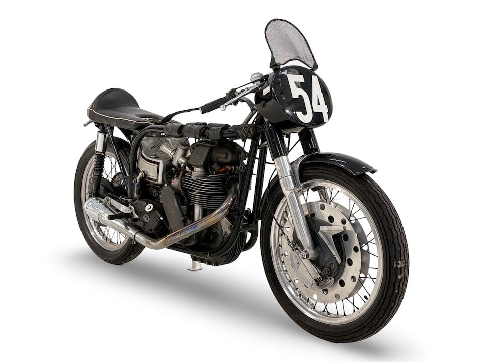 Believed Doug Hele experimental, c.1954/1960 Norton 350cc Manx 'Outside-Flywheel' Racing Motorcy... - 7