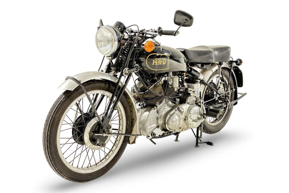 1947 Vincent-HRD 998cc Series-B Rapide Frame no. R2092 Rear Frame no. R2092 Engine no. F10AB/1/... - 4
