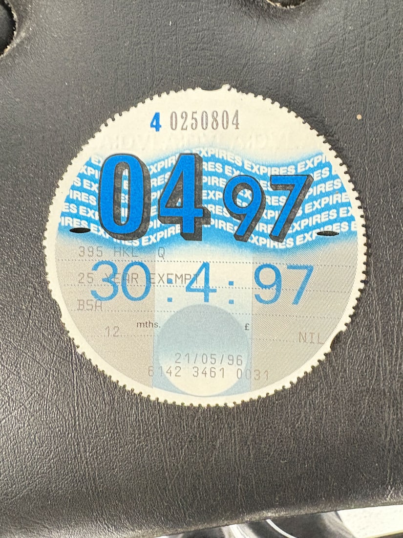 1995 Moto Guzzi California 1100i Frame no. KD*12686* Engine no. KD*012627* - 17