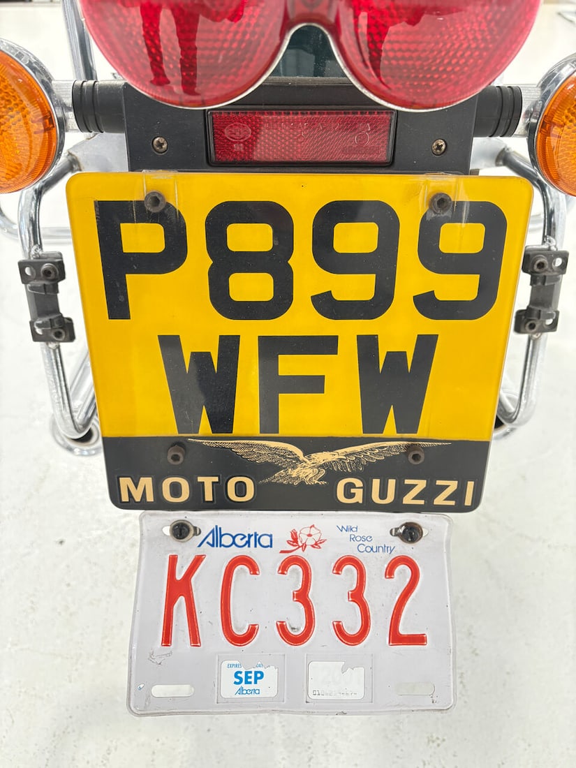 1995 Moto Guzzi California 1100i Frame no. KD*12686* Engine no. KD*012627* - 8