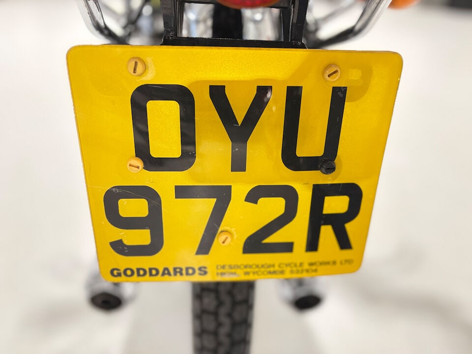 1976 Honda CB200 Frame no. none visible (see text) Engine no. CB200E-1059282 (see text) - 11