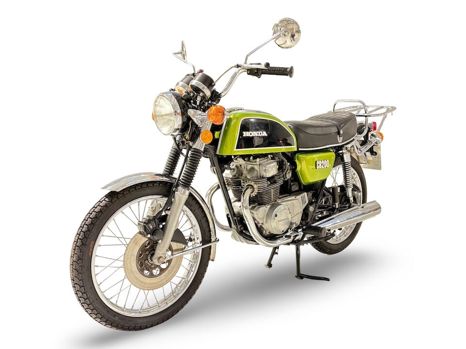 1976 Honda CB200 Frame no. none visible (see text) Engine no. CB200E-1059282 (see text) - 4