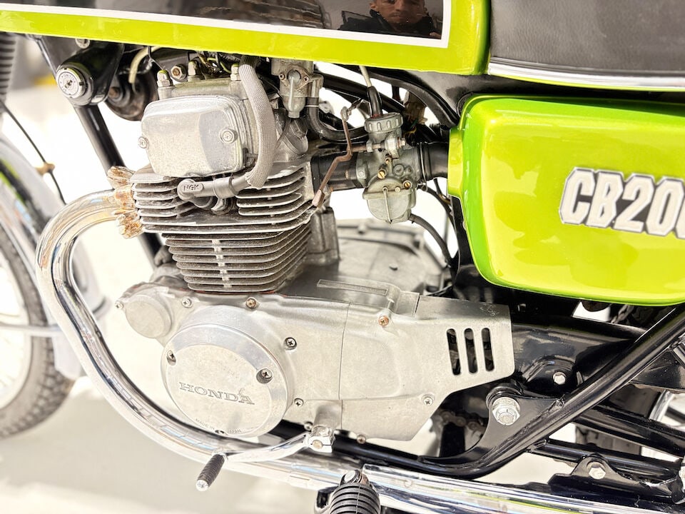 1976 Honda CB200 Frame no. none visible (see text) Engine no. CB200E-1059282 (see text) - 7
