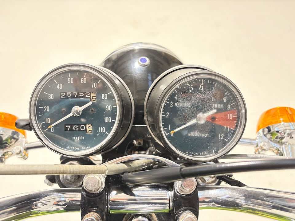 1976 Honda CB200 Frame no. none visible (see text) Engine no. CB200E-1059282 (see text) - 9