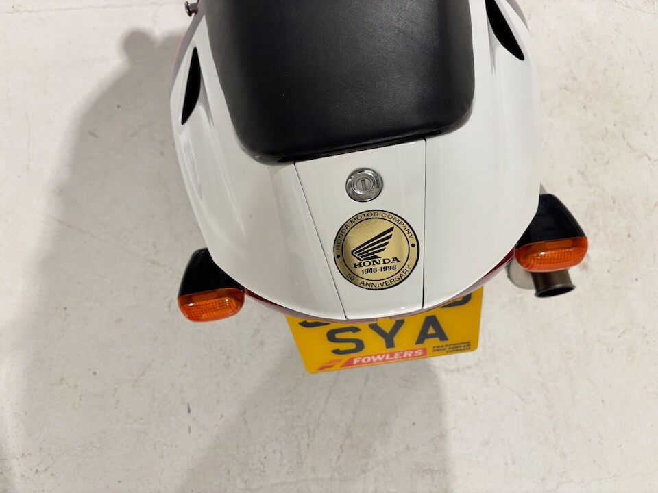 Only 952 miles from new, number '15' of the 50th Anniversary Limited Edition, 1998 Honda CB900RR... - 14