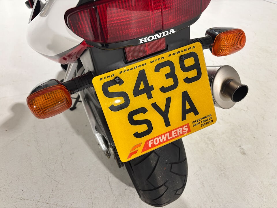 Only 952 miles from new, number '15' of the 50th Anniversary Limited Edition, 1998 Honda CB900RR... - 15