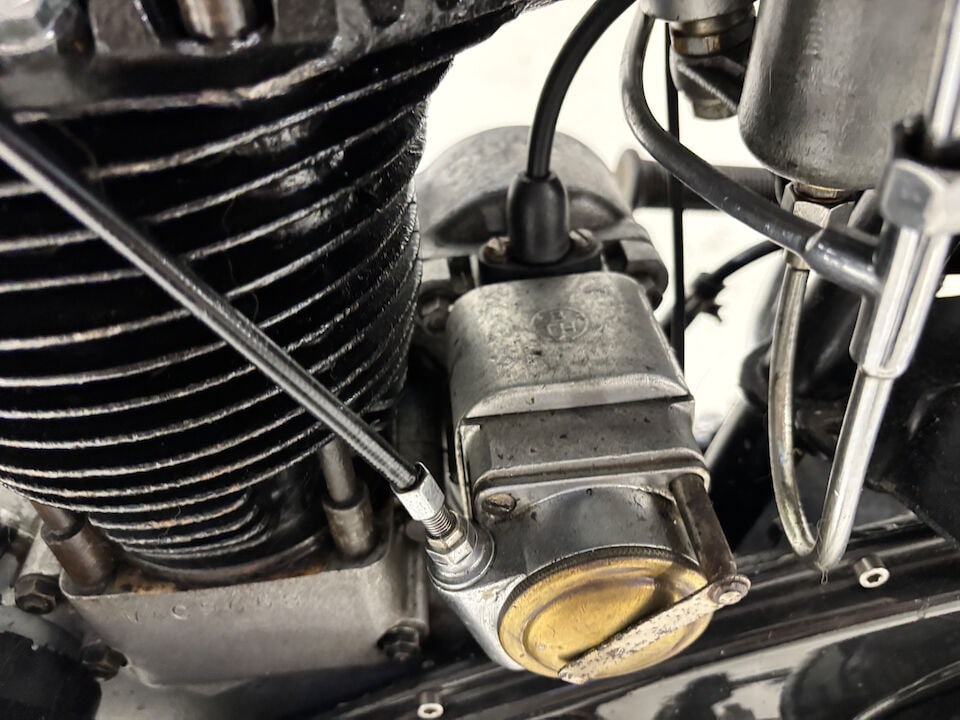 Offered from the estate of the late Len Clutterbuck, 1952/1946 Velocette 349cc MAC Frame no. MB ... - 8