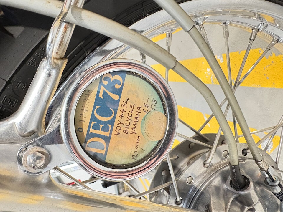 1972 Yamaha CT175 Frame no. CT1 122302 Engine no. CT1 122302 - 11