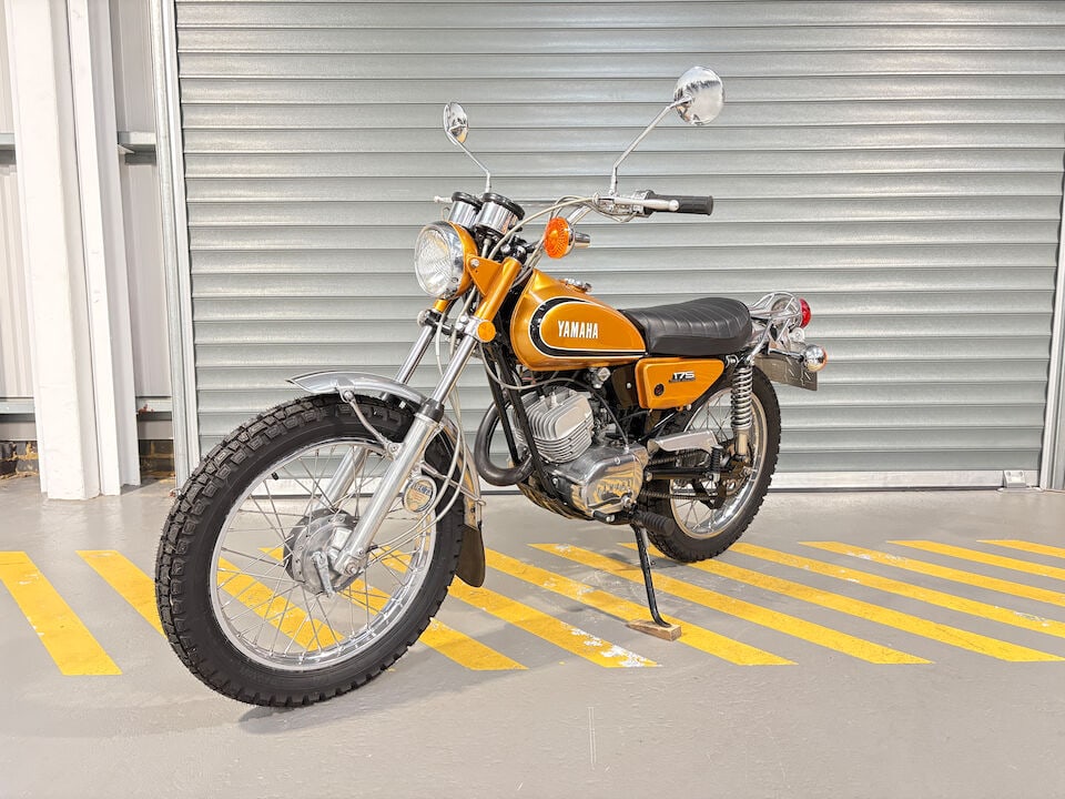 1972 Yamaha CT175 Frame no. CT1 122302 Engine no. CT1 122302 - 12