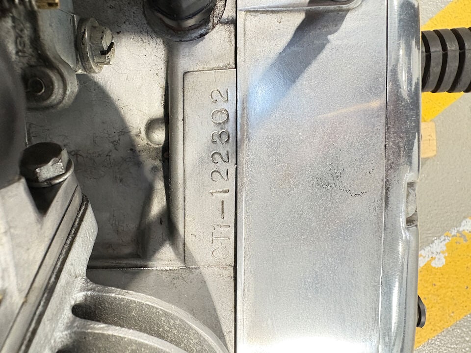 1972 Yamaha CT175 Frame no. CT1 122302 Engine no. CT1 122302 - 13