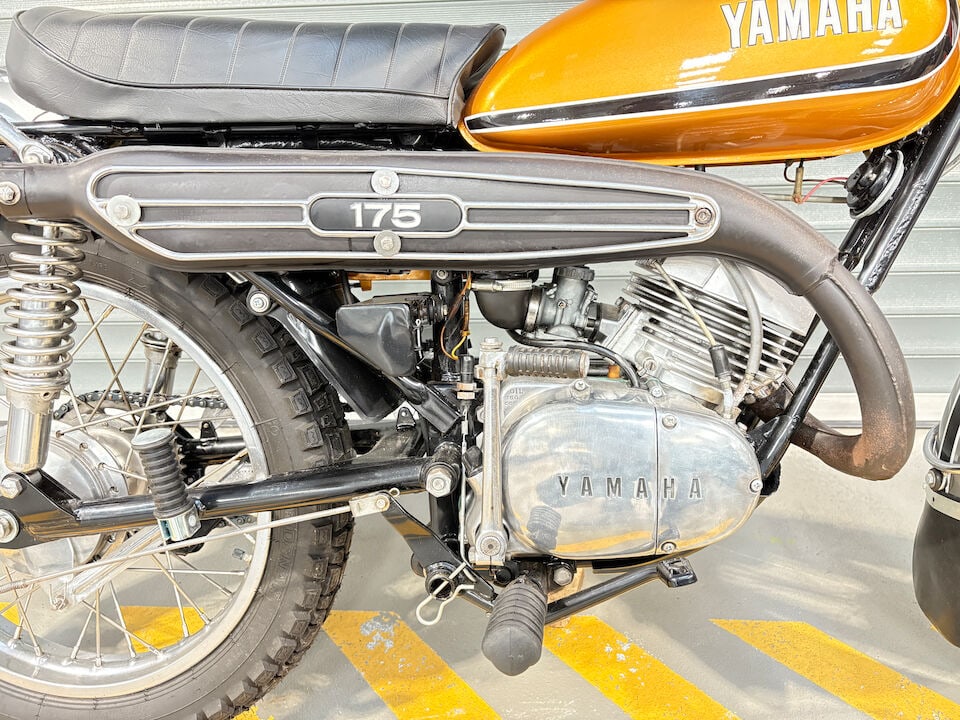 1972 Yamaha CT175 Frame no. CT1 122302 Engine no. CT1 122302 - 5