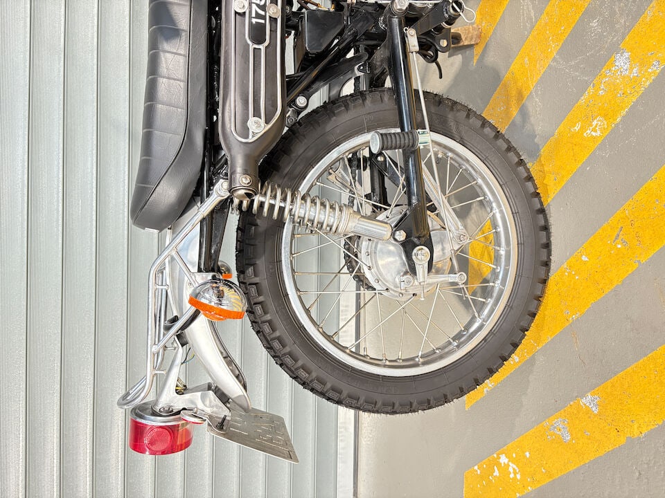 1972 Yamaha CT175 Frame no. CT1 122302 Engine no. CT1 122302 - 8