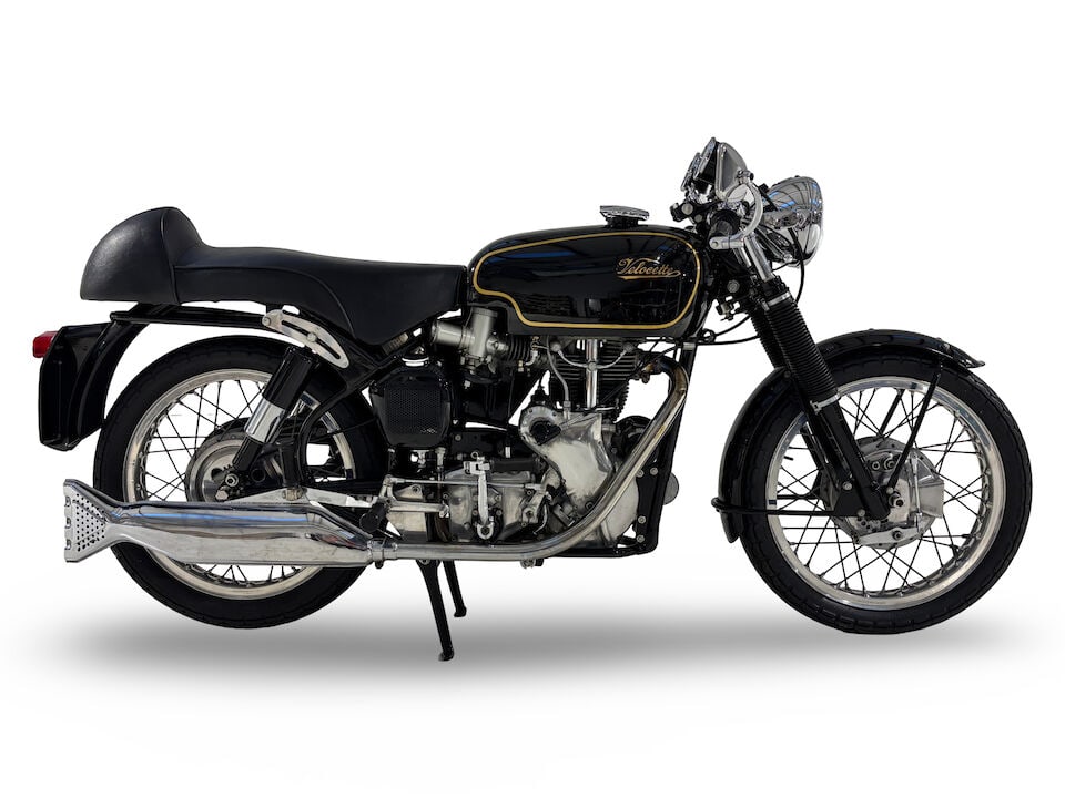 Offered from the collection of the late Len Clutterbuck, 1968 Velocette 499cc Venom Thruxton Fra...: Offered from the collection of the late Len Clutterbuck 1968 Velocette 499cc Venom Thruxton Registration no. TRC 385F Frame no. RS19628 Engine no. VMT 736 'Prestige machine of the pushrod range was th