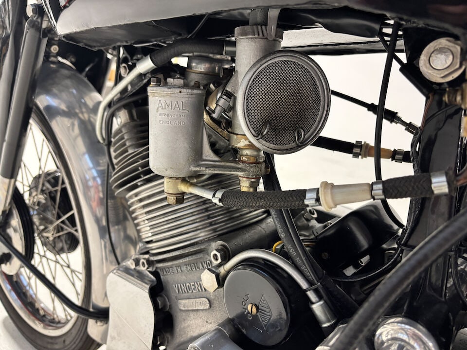 Offered from the estate of the late Len Clutterbuck, 1951 Vincent 499cc Comet Frame no. RC/9305/... - 11