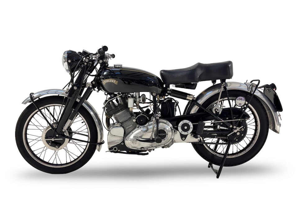 Offered from the estate of the late Len Clutterbuck, 1951 Vincent 499cc Comet Frame no. RC/9305/... - 4