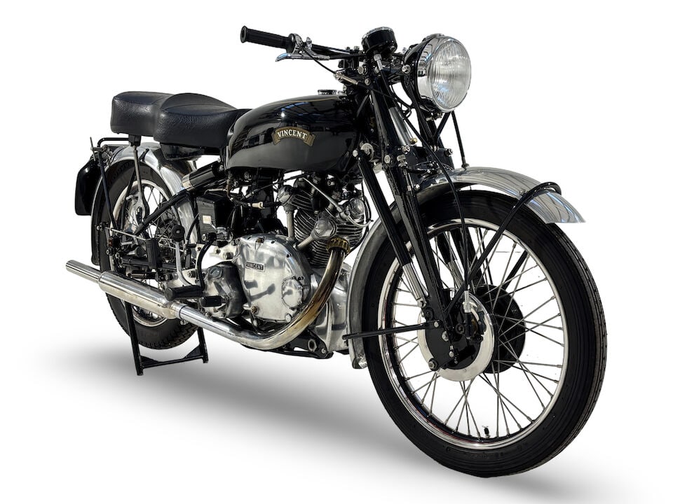 Offered from the estate of the late Len Clutterbuck, 1951 Vincent 499cc Comet Frame no. RC/9305/... - 5