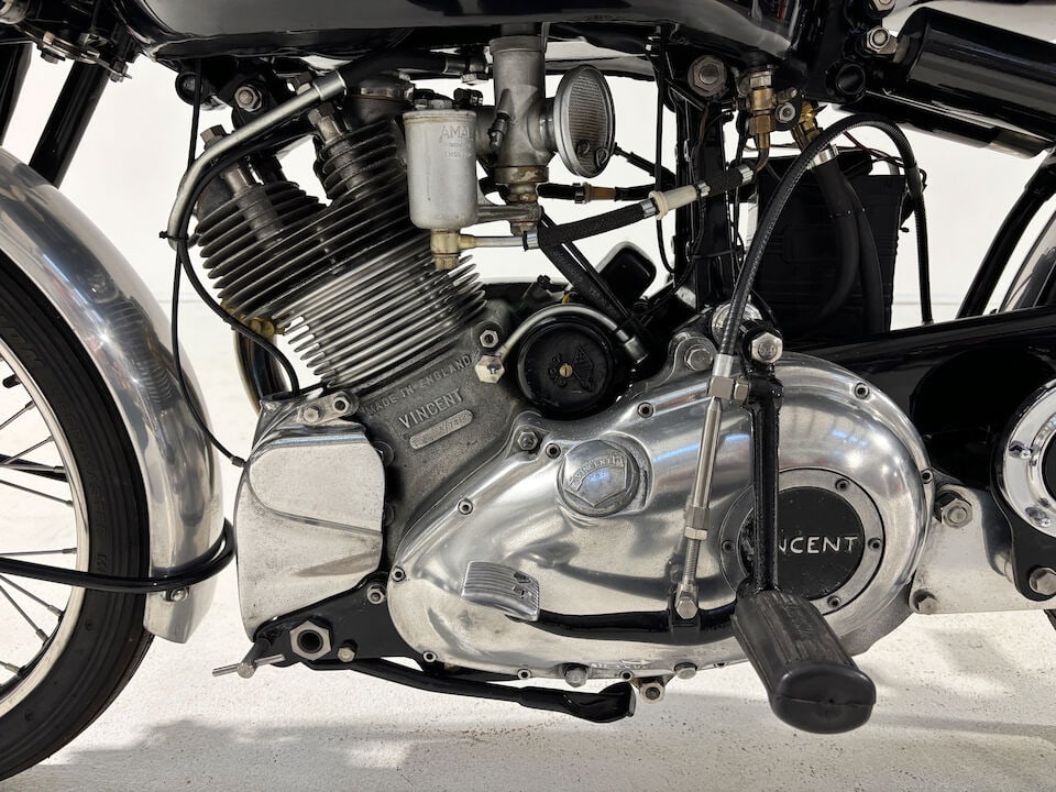 Offered from the estate of the late Len Clutterbuck, 1951 Vincent 499cc Comet Frame no. RC/9305/... - 6