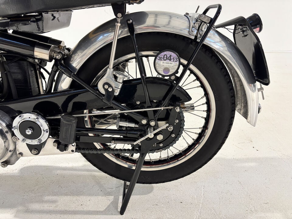 Offered from the estate of the late Len Clutterbuck, 1951 Vincent 499cc Comet Frame no. RC/9305/... - 8