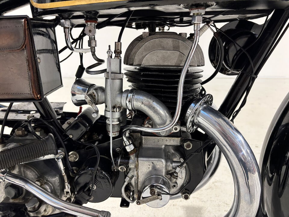 Offered from the estate of the late Len Clutterbuck, c.1939 Velocette 249cc GTP Frame no. GBB750... - 19