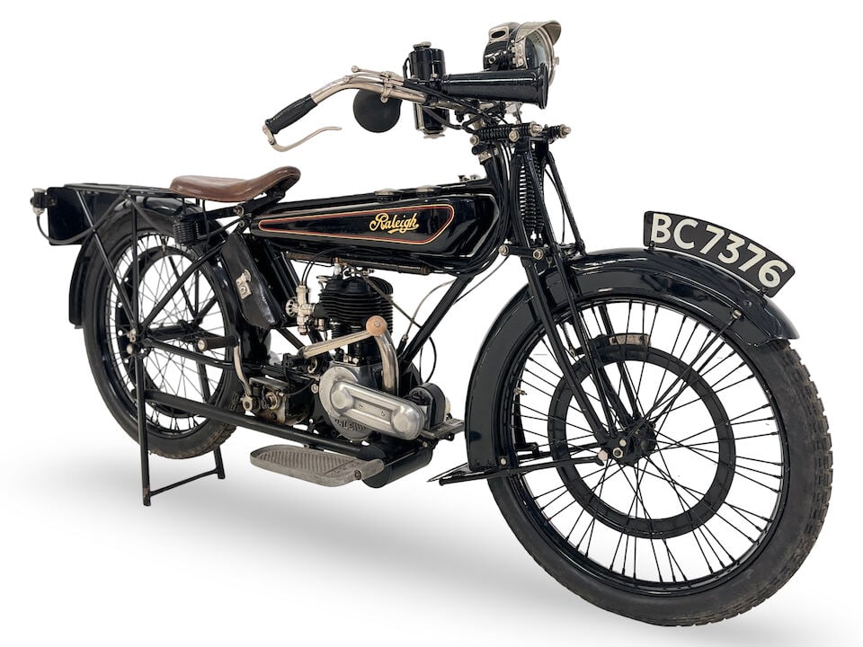 2 previous recorded keepers and single owner for over 60 years, 1923 Raleigh 2¾hp Frame no.... - 3