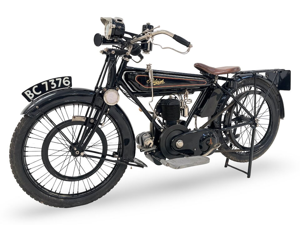 2 previous recorded keepers and single owner for over 60 years, 1923 Raleigh 2¾hp Frame no.... - 4