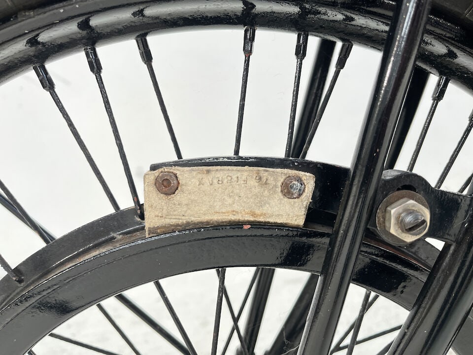 2 previous recorded keepers and single owner for over 60 years, 1923 Raleigh 2¾hp Frame no.... - 7