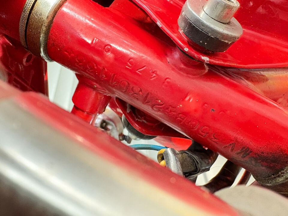 c.1972 MV Agusta 350B Elettronica Frame no. MV350B*21301133 Engine no. MV-2130975 - 13