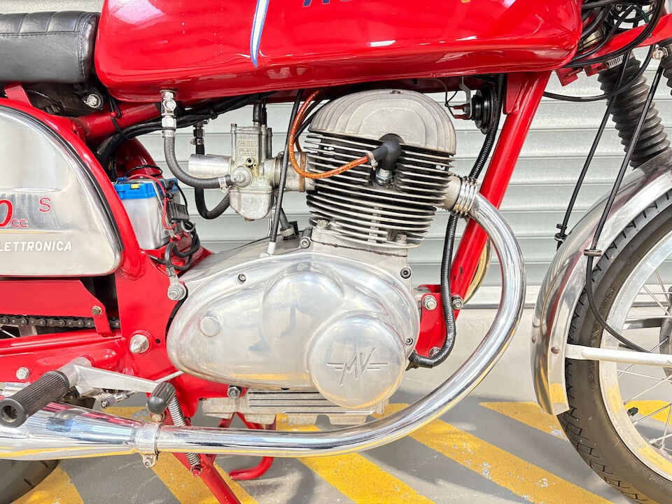 c.1972 MV Agusta 350B Elettronica Frame no. MV350B*21301133 Engine no. MV-2130975 - 3