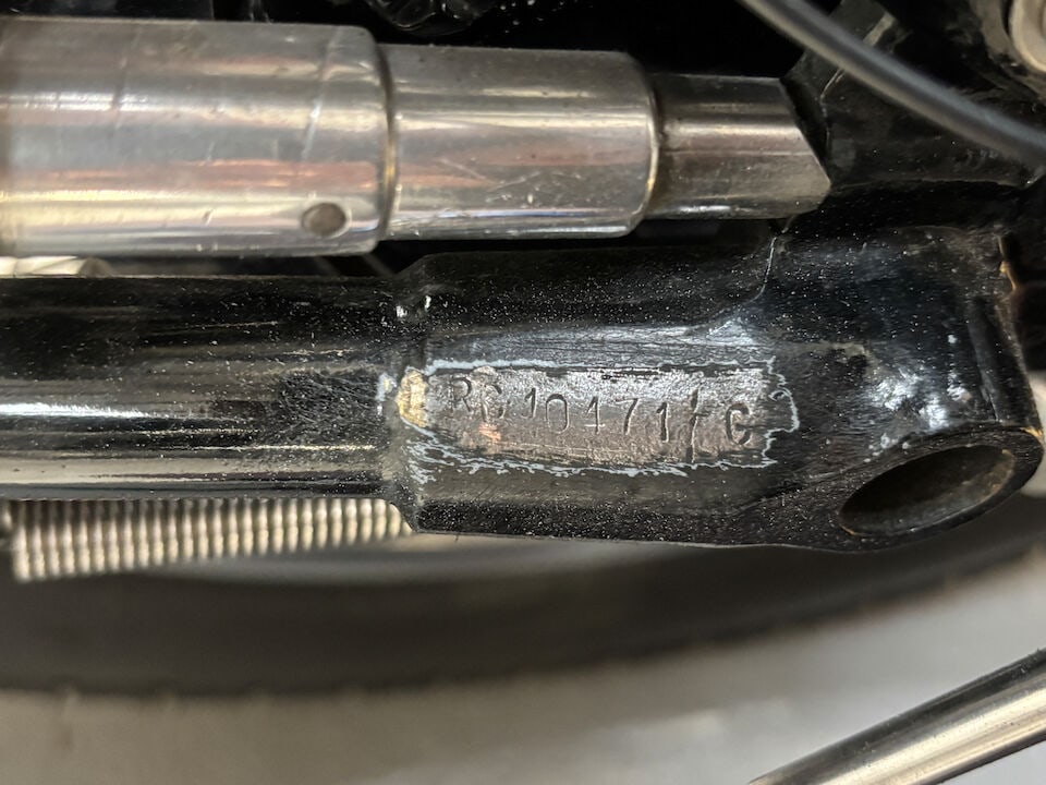 Offered from the estate of the late Len Clutterbuck, 1952 Vincent 998cc Series-C Rapide Frame no... - 2