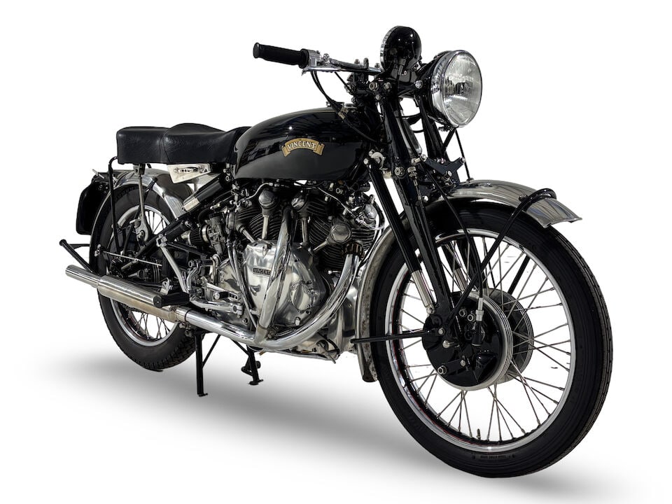 Offered from the estate of the late Len Clutterbuck, 1952 Vincent 998cc Series-C Rapide Frame no... - 5