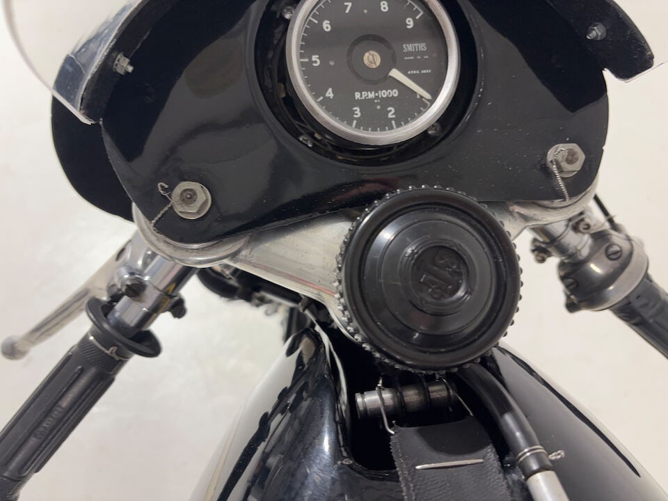 Offered from the estate of the late Len Clutterbuck, 1959 AJS 349cc 7R Racing Motorcycle Frame n... - 16