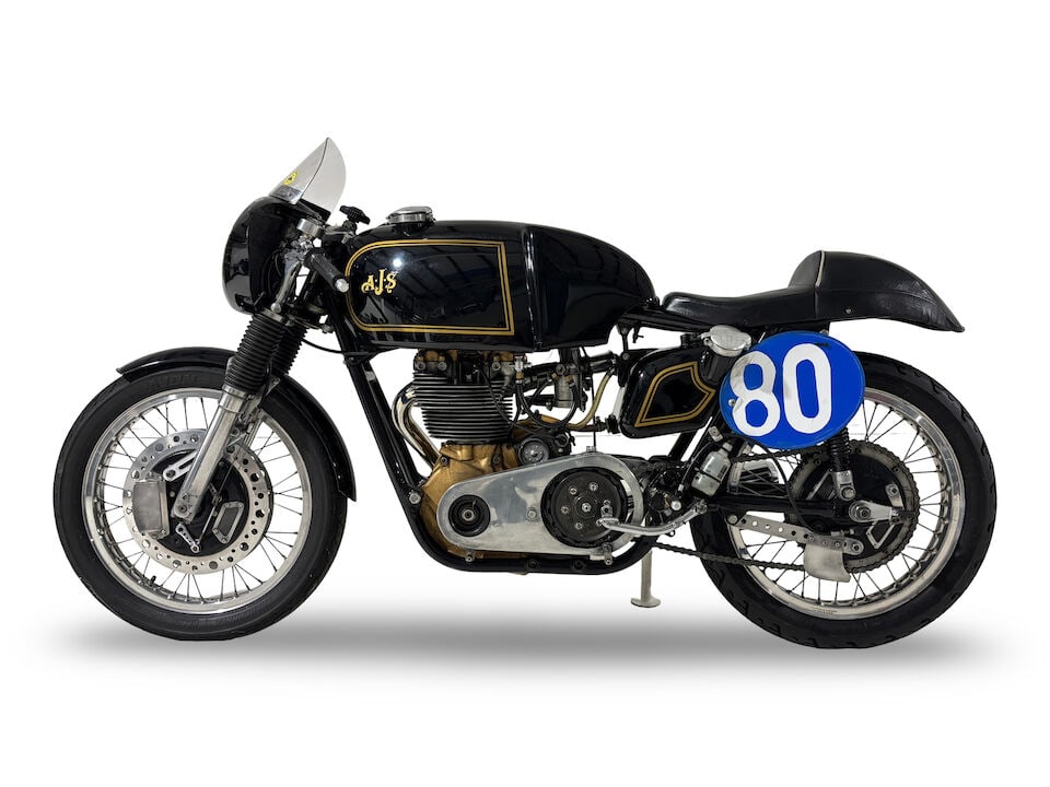 Offered from the estate of the late Len Clutterbuck, 1959 AJS 349cc 7R Racing Motorcycle Frame n... - 2