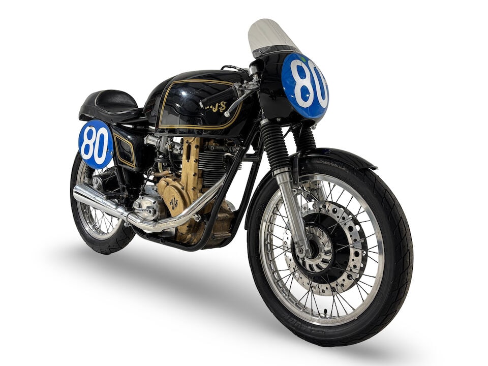 Offered from the estate of the late Len Clutterbuck, 1959 AJS 349cc 7R Racing Motorcycle Frame n... - 3