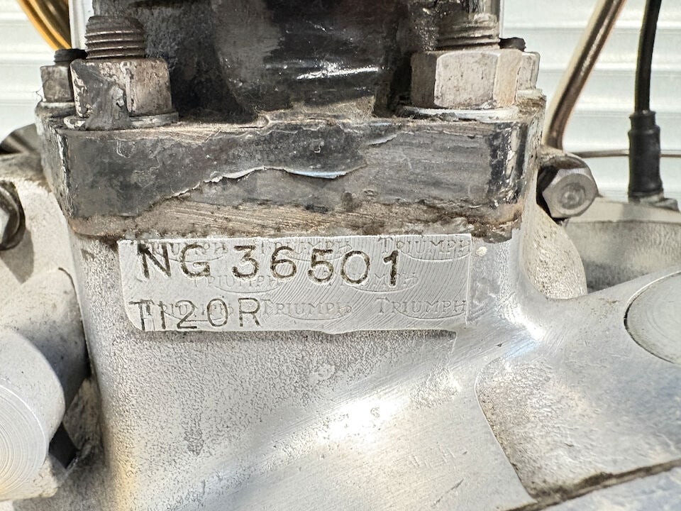 1968 Rickman Métisse Triumph 650cc Café Racer Frame no. 204C Engine no. NG36501 T120R - 14