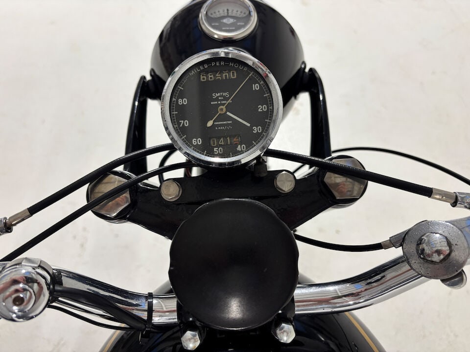 Offered from the estate of the late Len Clutterbuck, 1954 Velocette 349cc MAC Frame no. RS3512 E... - 13