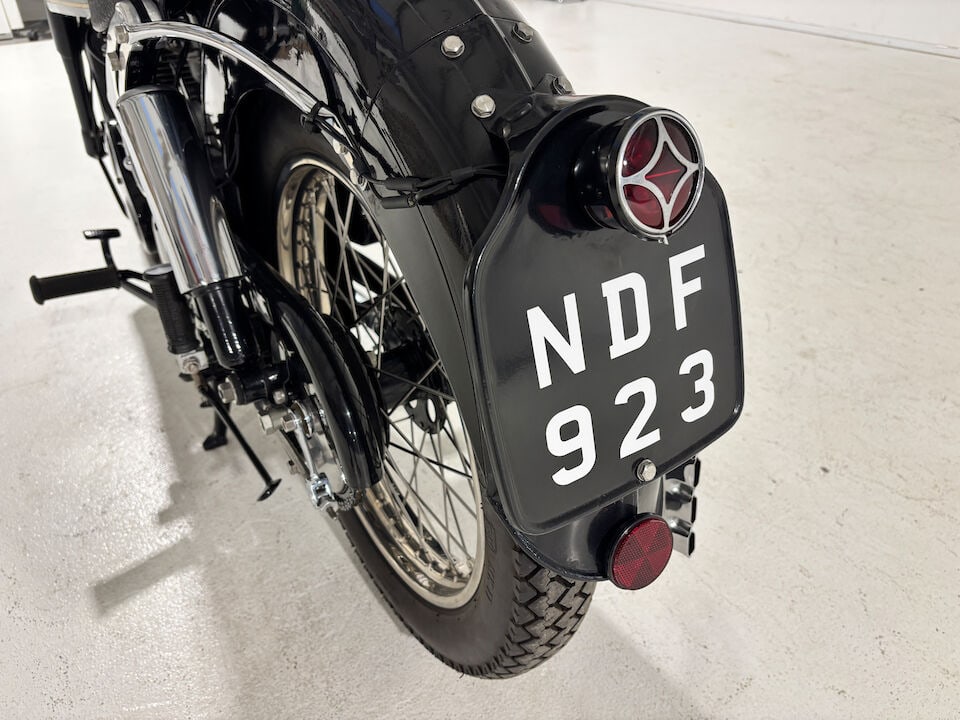 Offered from the estate of the late Len Clutterbuck, 1954 Velocette 349cc MAC Frame no. RS3512 E... - 8