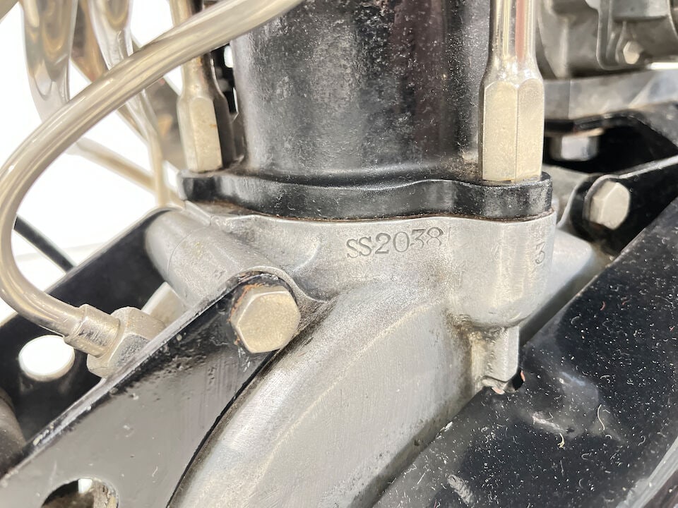 Single owner since 1964, 1927 James 350cc Model 11 Sports Frame no. 8441 Engine no. SS2038 - 10