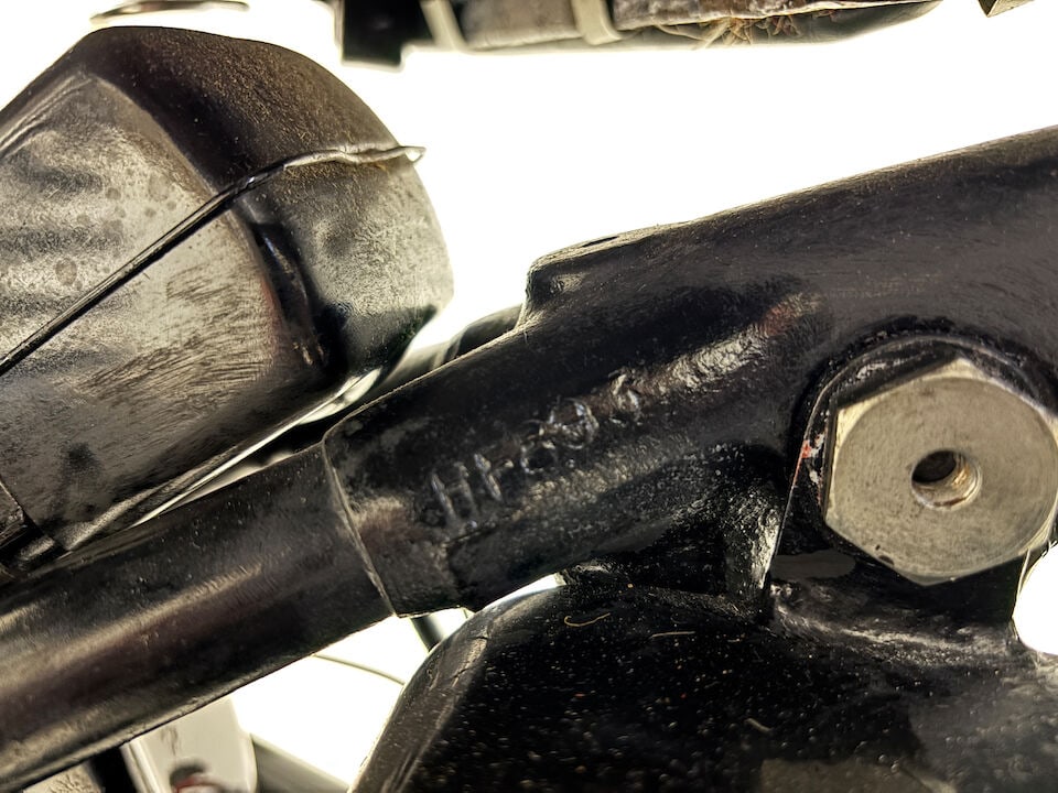 Offered from the estate of the late Len Clutterbuck, 1949 Ariel 350cc Red Hunter Frame no. RF 89... - 17