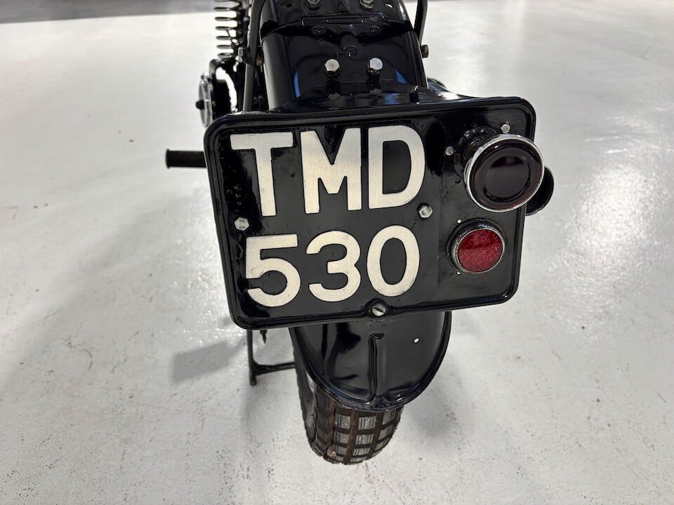 Offered from the estate of the late Len Clutterbuck, 1949 Ariel 350cc Red Hunter Frame no. RF 89... - 20