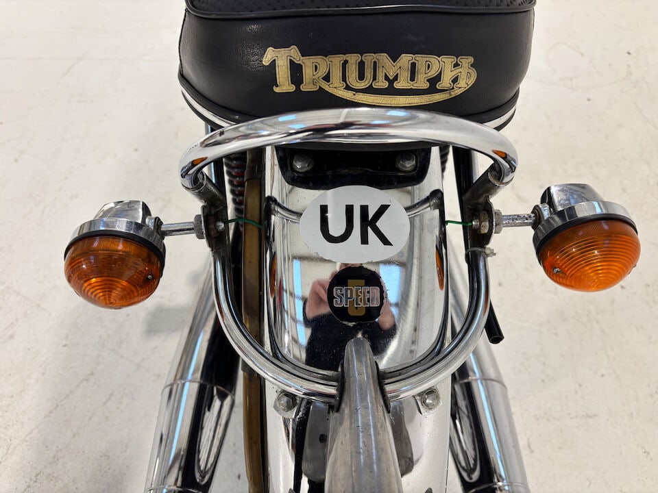 1975 Triumph 750cc T140V Bonneville Frame no. T140V EK61706 Engine no. T140V EK61706 - 11