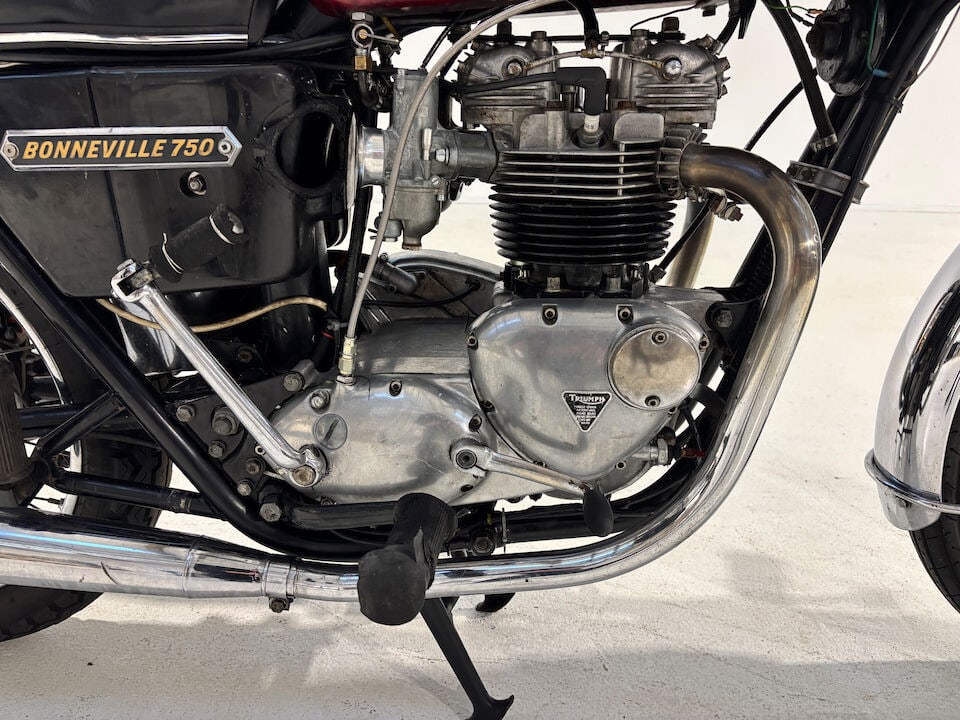1975 Triumph 750cc T140V Bonneville Frame no. T140V EK61706 Engine no. T140V EK61706 - 18