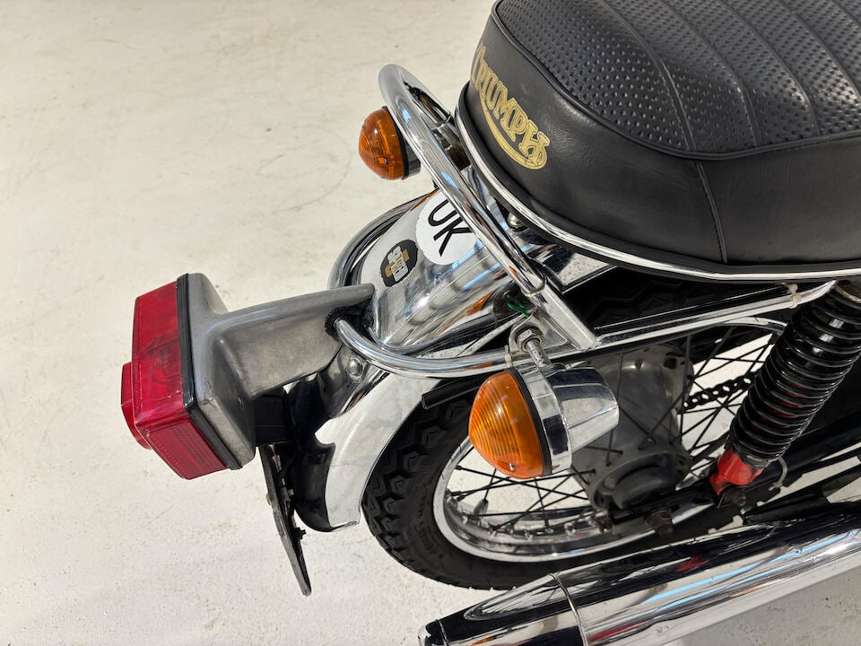 1975 Triumph 750cc T140V Bonneville Frame no. T140V EK61706 Engine no. T140V EK61706 - 20