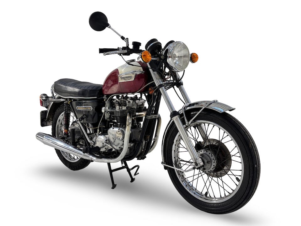 1975 Triumph 750cc T140V Bonneville Frame no. T140V EK61706 Engine no. T140V EK61706 - 3