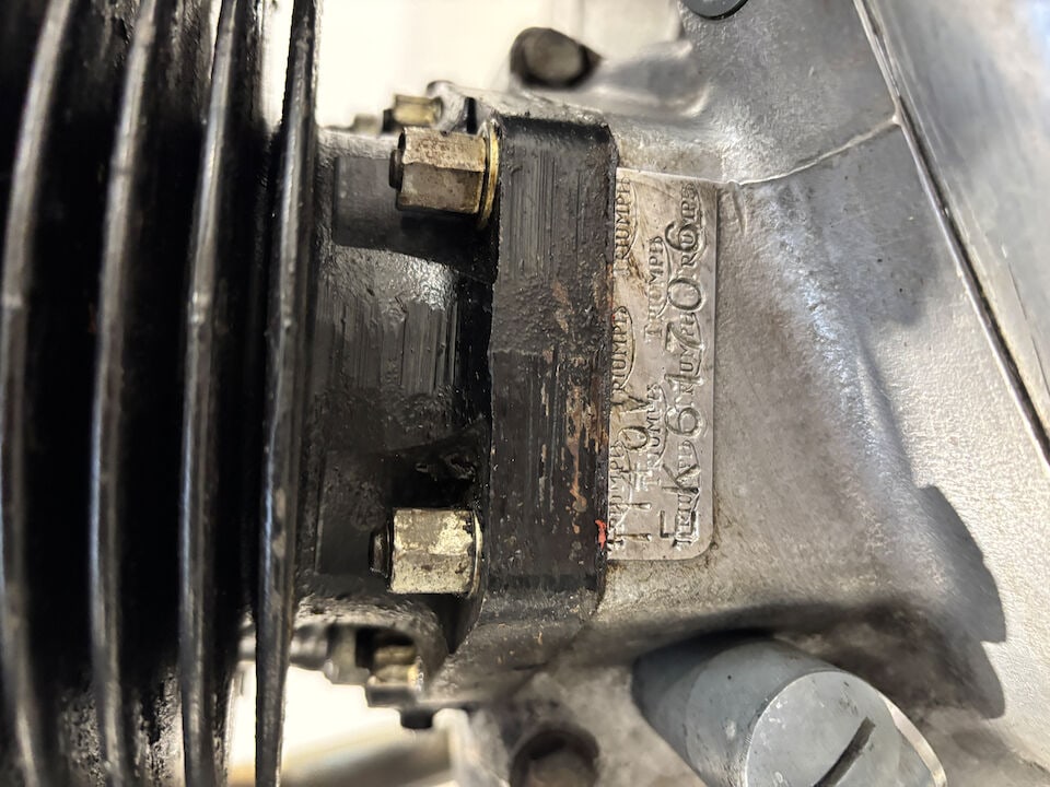 1975 Triumph 750cc T140V Bonneville Frame no. T140V EK61706 Engine no. T140V EK61706 - 6