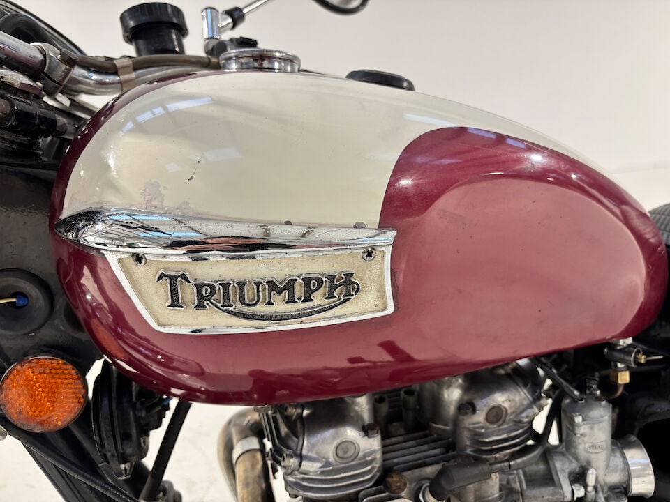 1975 Triumph 750cc T140V Bonneville Frame no. T140V EK61706 Engine no. T140V EK61706 - 7