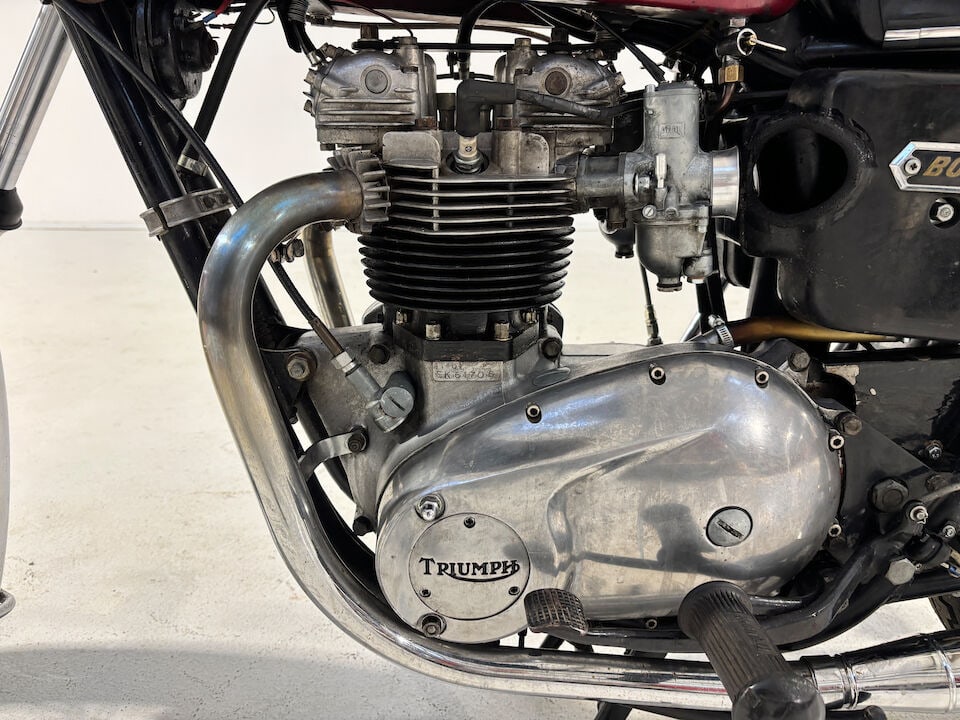 1975 Triumph 750cc T140V Bonneville Frame no. T140V EK61706 Engine no. T140V EK61706 - 8