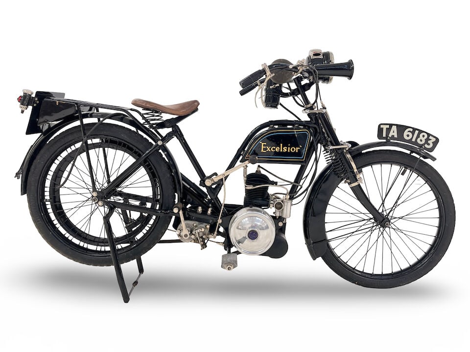 Single owner since 1964, 1923 Excelsior 150cc Lady's model Frame no. 8664 (see text) Engine no. ... (1 of 20)