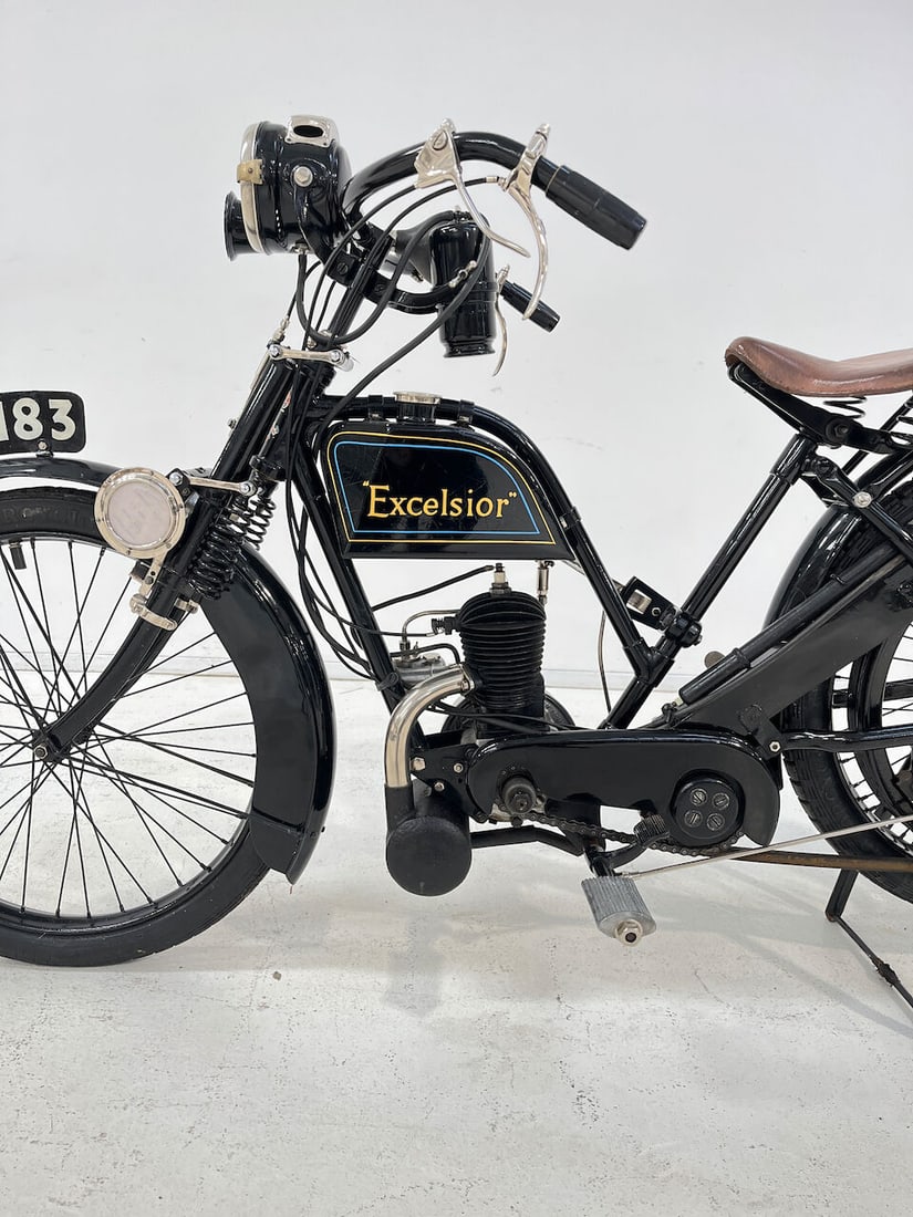 Single owner since 1964, 1923 Excelsior 150cc Lady's model Frame no. 8664 (see text) Engine no. ... - 9
