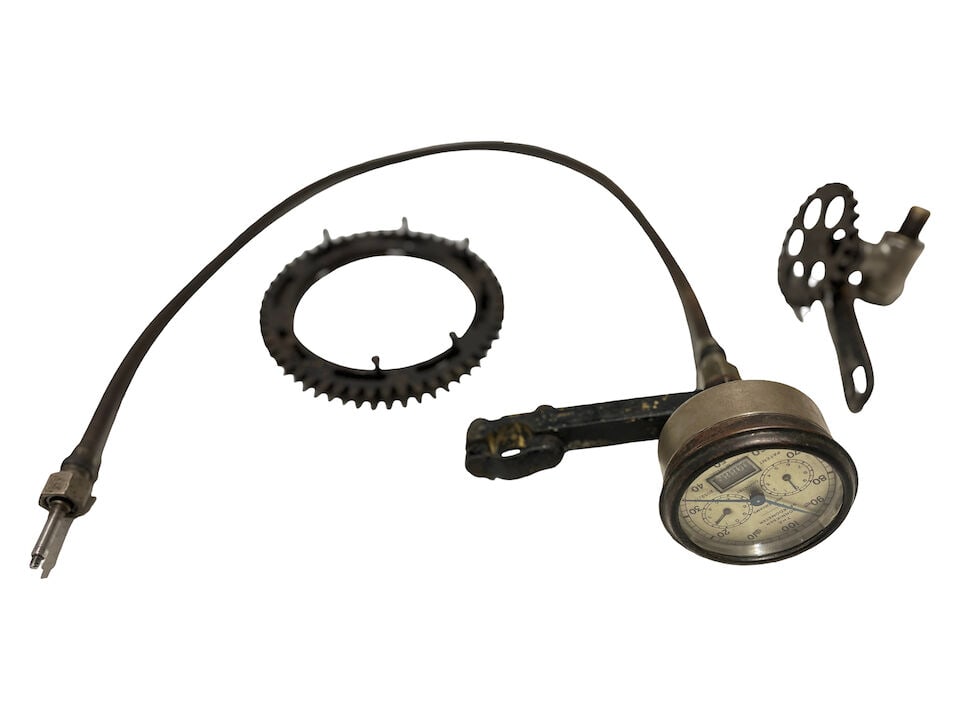 A Bonniksen 100mph speedometer by Rotherhams of Coventry ((3)) - 8