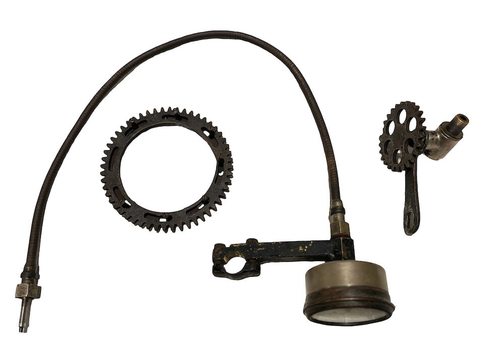 A Bonniksen 100mph speedometer by Rotherhams of Coventry ((3)) - 9